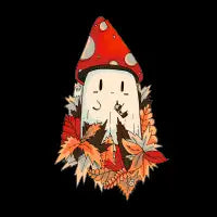 Happy coffee mushroom T-Shirt - design