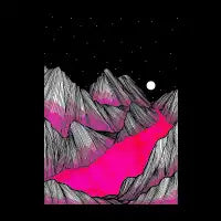 Pink river - design