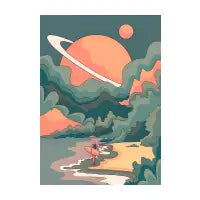 Space beach - design
