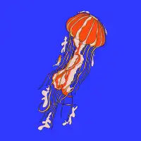 The giant jellyfish T-Shirt - design