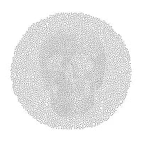 Subliminal Skull (dots) - design