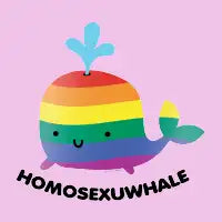 HOMOSEXUWHALE - design