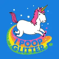 I POOP GLITTER - design