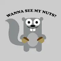 WANNA SEE NUTS - design