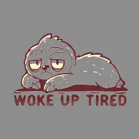 Woke up Tired - design