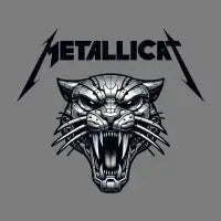 Metallicat T-Shirt - design