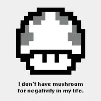 Positive Mushroom T-Shirt - design