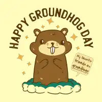 Happy Groundhog Day - design