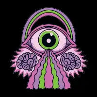 Trippy Brain Waves - design