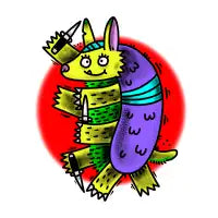 ARMED ARMADILLO - design