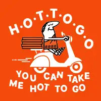 HOT TO GO PIZZA T-Shirt - design