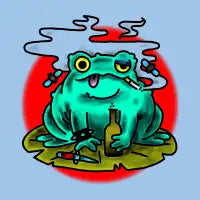 SMOKING FROG - design