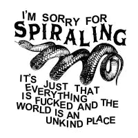 SORRY 4 SPIRALING - design