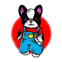 SPRAY PAINT BOSTON TERRIER T-Shirt - design