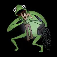 Frog Devouring Father - design