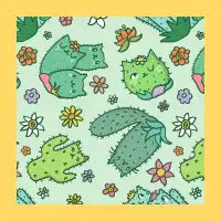 Cactus Kitties - design