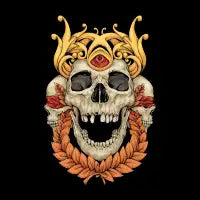 Blind king - design