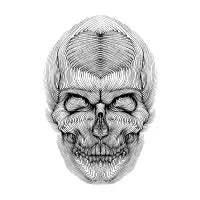 Valentine's day skull - design