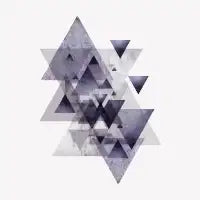 Purple Geometric - design