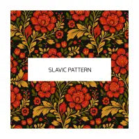 Slavic pattern - design