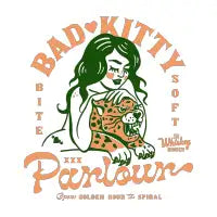 Bad Kitty Parlour Jaguar Art. Dive Bar Speakeasy Lounge Gift - design