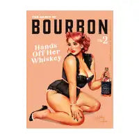 "The Babes Of Bourbon" Vintage Pinup Girl & Alcohol Art - design