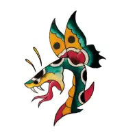 Butterfly snake - design