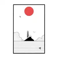 Stillness by the Red Sun - design