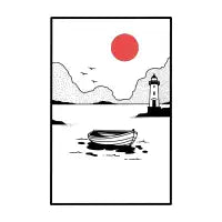 Sunset In Silence - design