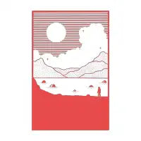 Sunset On Mars - design