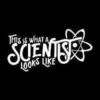 This Is What A Scientist Looks Like (White) - design