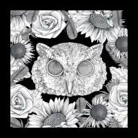 Floral Owl - design