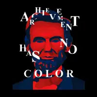 Red abraham lincoln - design