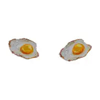 Hand Painted Soft Oil Pastel - Fried Eggs Eyes - design