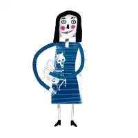 miss bones - design