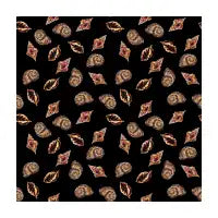 Bronze Seashells Pattern - design