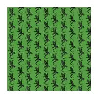 Green Gecko Tattoo Pattern - design