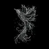Rising Phoenix Bird - design