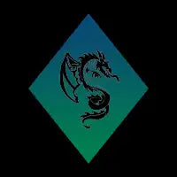 Turquoise Diamond Dragon - design