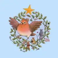 Robin Robin at Nightfall - design