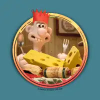 Wallace and Gromit Christmas Cheese - design