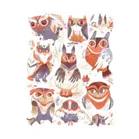 Owl Party - design