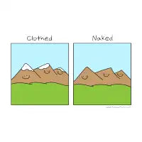 Naked mountains - design
