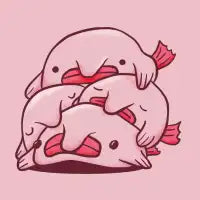 Blobfish Cuddle Party - design