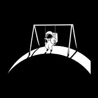 In Space No One will Push Your Swing - design