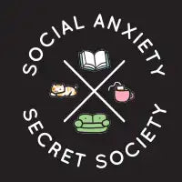 Social Anxiety Secret Society - Black - design