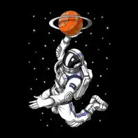 Astronaut Basketball Player - design
