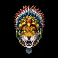 Aztec Warrior Jaguar - design