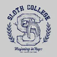 sloth college - design