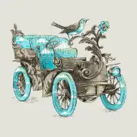 vintage car - design